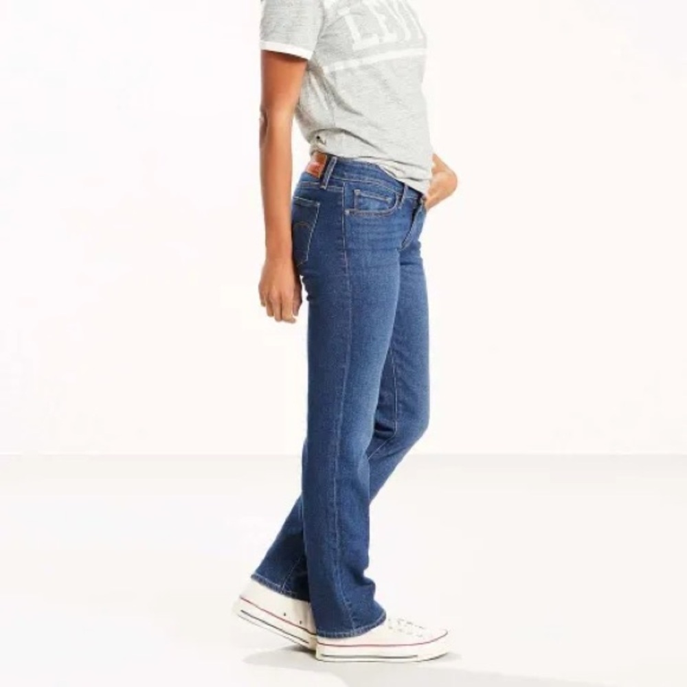 Levi's 714 Straight Size 27 Dark Wash